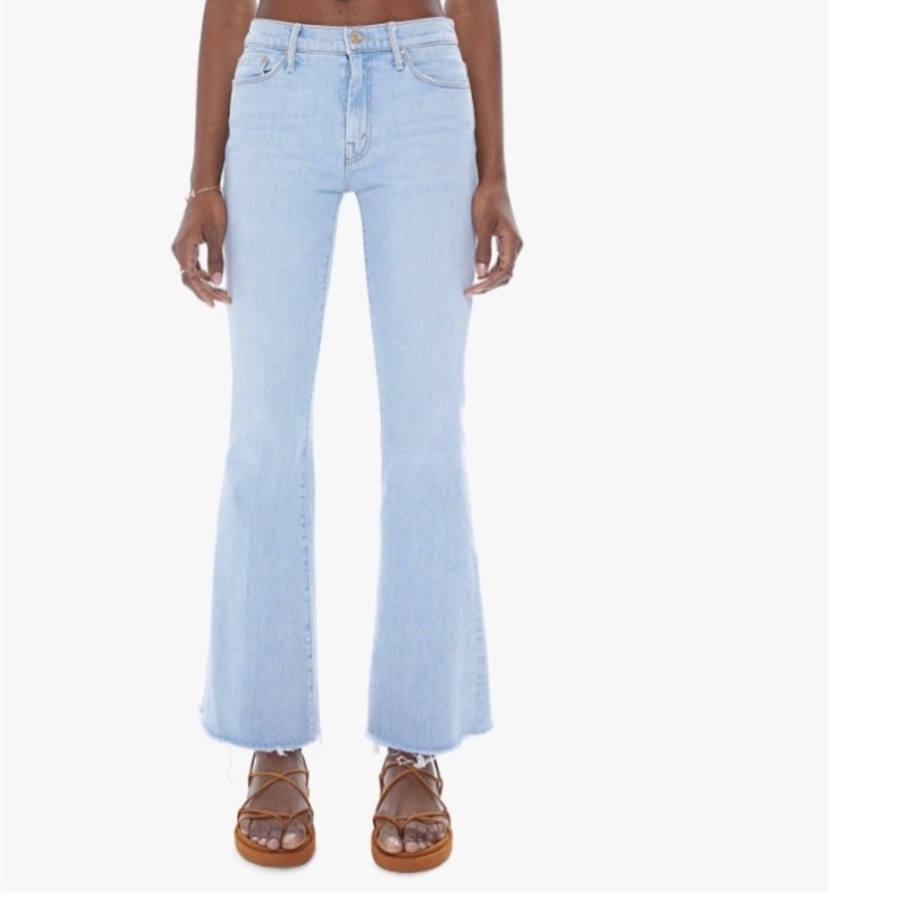 Mother The Weekender Fray Jeans Sz 26